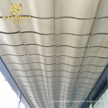 Artistic Curve Aluminium Ceiling Plate with Perforated Design (KH-MC-01)